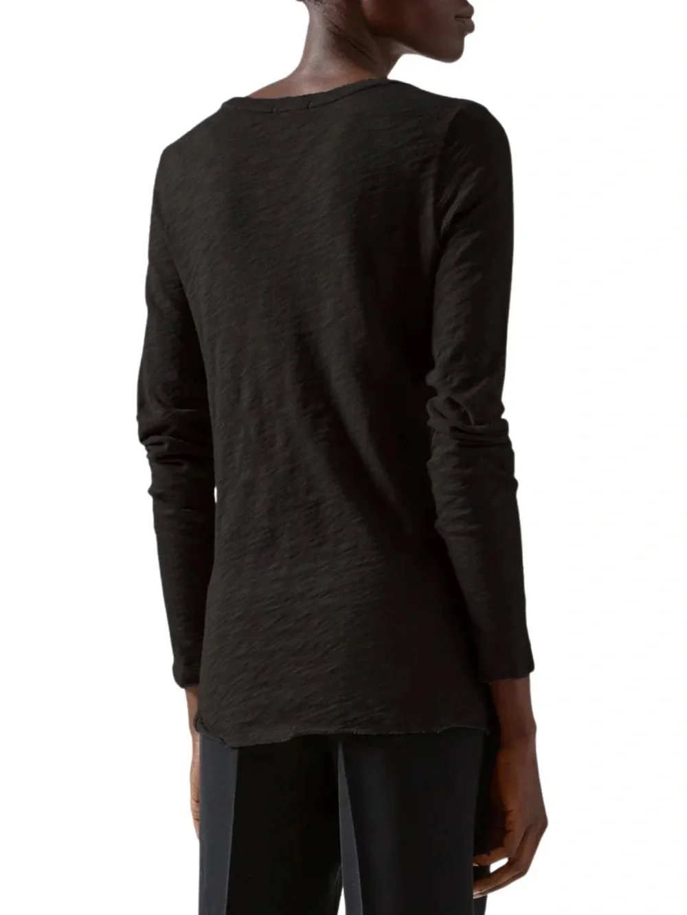 ATM Anthony Thomas Melillo Slub Jersey Long Sleeve Crew